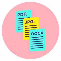 archivos en varios formatos